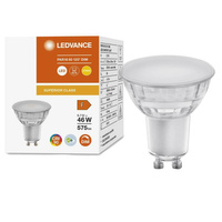 LED žárovka GU10 6.7W = 48W 575lm 2700K Teplá bílá 120° CRI90 Stmívatelné sklo LEDVANCE Superior