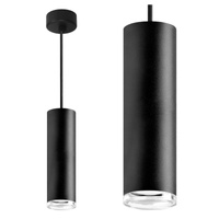 Stropní závěsné svítidlo s převisem GU10 černé IP44 TURYN Sanico Goldlux