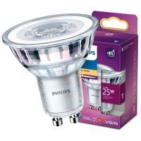 Halogenová LED žárovka GU10 PAR16 2.7W = 25W / lm 2700K Teplá bílá 36° PHILIPS