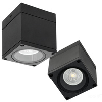 Venkovní bodové světlo GU10 černé IP54 Querk Kobi