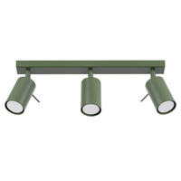 Bodové reflektorové stropní svítidlo Tuba 3x GU10 Olive Ring Bittersweet Shimmer SL.1502 Sollux