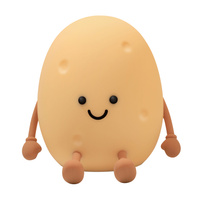 Dekorativní LED bramborová lampa 2W 3000K RGBW žlutá stmívatelná bramborová lampa Sanico Goldlux