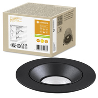 LED panelové bodové svítidlo 8W 680lm CCT Stmívatelné bodové svítidlo Black Air Adjust Ledvance