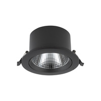 LED 15W 1000lm 3000K Warm Black EGINA 10557 Nowodvorski svítidlo pro zapuštěnou montáž