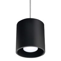 ORBIS GU10 Závěsné stropní svítidlo LED černé SOLLUX