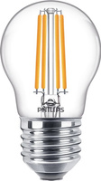 LED kulová žárovka E27 P45 6.5W = 60W 806lm 2700K Teplá bílá vlákno PHILIPS