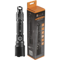 Taktická svítilna dobíjecí T6 LED 900LM otočná ZOOM 5 REŽIMŮ IPX3 LB0109 LIBOX