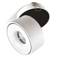 LED STROPNÍ SVĚTLO OSLO 10W 700lm KULATÉ bílé tahy. KOBI