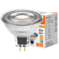 LED žárovka MR16 GU5.3 5,3W = 35W 350lm 2700K teplá bílá 12V FILAMENT DIAMOND LEDVANCE