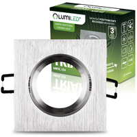 Halogenové stropní svítidlo Square Movable GU10 MR16 Silver TRIAM LUMILED