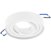 Halogenová Podhledové svítidlo GU10, TUBA SPOT Nastavitelná Kulatá Bílá 20mm MIDI LUMILED