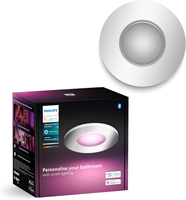 LED Xamento 4,2W IP44 CCT RGB Round PHILIPS HUE Bluetooth koupelnové svítidlo pro zapuštěnou montáž