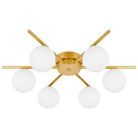 Lustr Stropní závěsné světlo Dekorativní 6x G9 Gold Bali Masterled