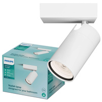 Nástěnné svítidlo GU10 Nástěnné svítidlo IP44 Bílé Kosipo Philips