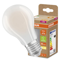 LED žárovka A60 E27 FR 2.5W = 40W 525lm 3000K Teplá bílá 360° Filament OSRAM ULTRA EFFICIENT