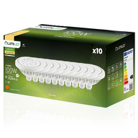 10x Žárovka LED ES111, GU10 15W = 100W 1521lm 3000K Teplá bílá 38° LUMILED