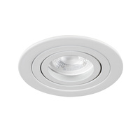 LED GU5.3 Round White Seidy Kanlux Bodové LED svítidlo pro zápustnou montáž
