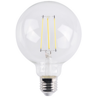 LED žárovka G95 E27 7,5W 1055lm 4000lm Neutrální 280° vlákno Sanico Goldlux