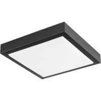 Stropní svítidlo LED Plafond 2x E27 s mikrovlnným senzorem SOLEN square black