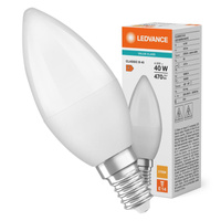 LED žárovka B37 E14 4,9W = 40W 470lm 2700K teplá bílá LEDVANCE