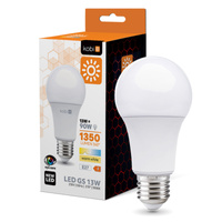 LED žárovka E27 Ball 13W 1350lm 3000K Warm 270° Kobi