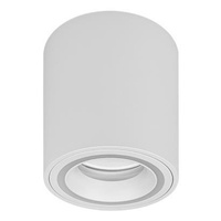 Halogenový reflektorový bodový reflektor GU10 s povrchovou montáží kulatý bílý Masterled