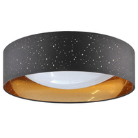 Stropní svítidlo LED PLAFON Lamp TULUZA 24W 2600lm 4000K 40cm Black GOLDLUX (Polux)