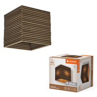 Bodové reflektorové stropní svítidlo Square E27 Carton Brown Decor Ledvance
