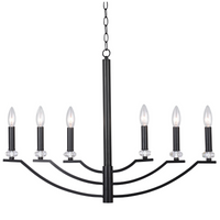 HIMS Lustrové závěsné stropní svítidlo 6xE14 120cm - GOLDLUX (Polux)