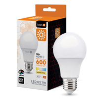 LED žárovka E27 Ball 7W 600lm 3000K Warm 270° Kobi