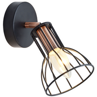 Nástěnné svítidlo NÁSTĚNNÉ SVÍTIDLO Spot Sofia 1xE14 GOLDLUX (Polux)