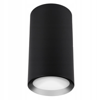 LED HALOGENOVÉ pevné svítidlo pro povrchovou montáž GU10 kulaté stropní černé