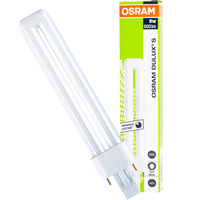 G23 zářivka 9W 600lm 4000K Neutrální bila OSRAM Dulux S