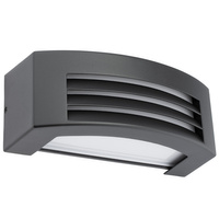 Zahradní nástěnné svítidlo. elevace. venkovní svítidlo E27. tmavě šedá IP54