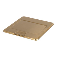 Podlahová krabice pro elektrickou zásuvku Square Gold Office+ Kanlux