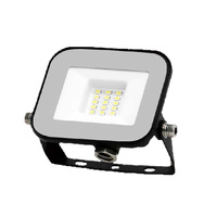 LED reflektor SMD 10W 735lm 6500K LED IP65 černý SAMSUNG VT-44010 V-TAC