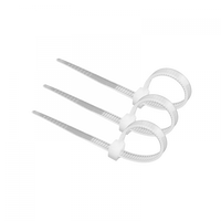 Kabelové stahovací pásky 3,6x100 mm bílé TRIPPERS OK-36100W .MORE 100 ks.