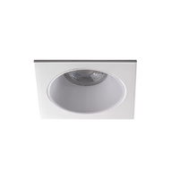 Halogenové bodové svítidlo LED GU5.3 GU10 Square White Glozo Kanlux Flush Mount