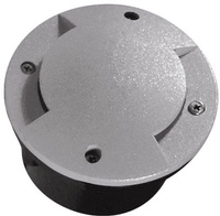 LED 1W 6500K studená IP65 IK09 Kruhová zem šedá ROGER KANLUX