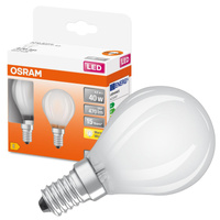 2x LED žárovka E14 P45 4W = 40W 470lm 2700K Teplá bílá 300° OSRAM Star