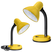 Stolní lampa Stolní svítidlo Nastavitelná E27 Žlutá Smějící se Kobi