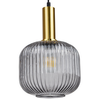 CUMBRIA E27 závěsné stropní svítidlo kouřové GOLDLUX (Polux)