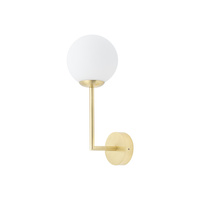 Nástěnné svítidlo Povrchová montáž G9 Zlatá Vodotěsná Koupelna IP44 Moderní AGAVE 10526 Nowodvorski