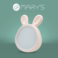 Dětský budík růžový USB dobíjecí 1200mAh MARY'S BEAR