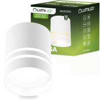 Nástěnné svítidlo HALOGENOVÉ Spot Tubus ARISA GU10 LUMILED Kulaté Bílé 80mm