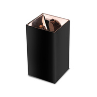 Stropní svítidlo pro povrchovou montáž GU10 Čtvercový černý/růžově zlatý VT-882 V-TAC