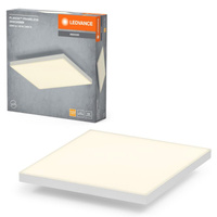 LED panel Stropní svítidlo 19W 1600lm 3000K Teplá povrchová montáž Bílá 30x30 cm Planon™ Ledvance