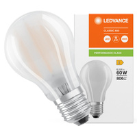 LED žárovka A60 E27 6,5W = 60W 806lm 4000K neutrální bílá FILAMENT LEDVANCE