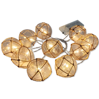 LED zahradní girlanda na baterie 2.1 m. napájená 2xAA bateriemi AHNE GOLDLUX (Polux)