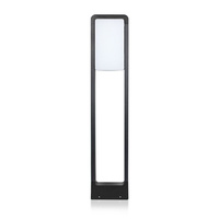 Zahradní tyčová lampa 10W 3000K IP65 Černá čipová Samsung VT-33 V-TAC